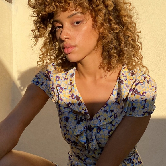 Sunday Best New Ruffle Wrap Dress - Picture 3 of 16